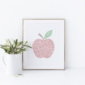 Teacher Calligraphy Word Art